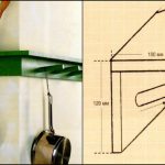 صنع أرفف المطبخ بأيديهم