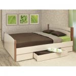 سرير أوليمبوس مع أدراج