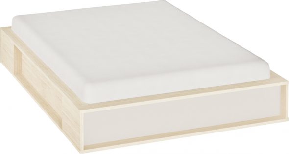  Z_LI سرير بدون لوح أمامي ولوحة قدم