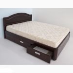 سرير مع صناديق مزدوجة من كتلة شجرة أنجيلا من المنتج