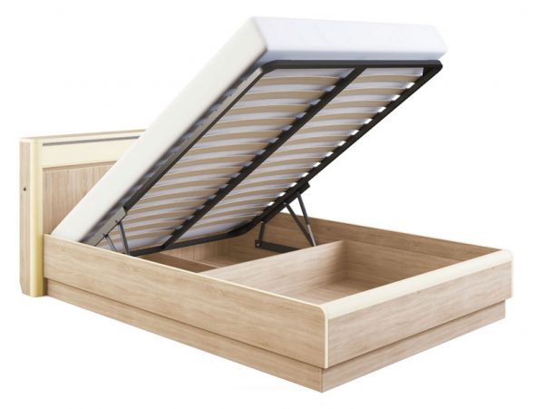 سرير مع رفع آلية الصورة