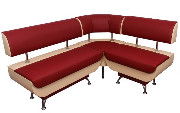 ركن المطبخ كستنائي- بيج