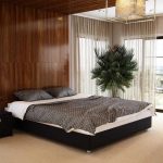 شراء سرير دون اللوح الأمامي في الشقة