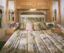 ترتيب السرير غير مناسب