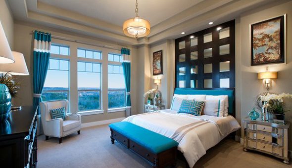 الإضاءة في غرفة النوم