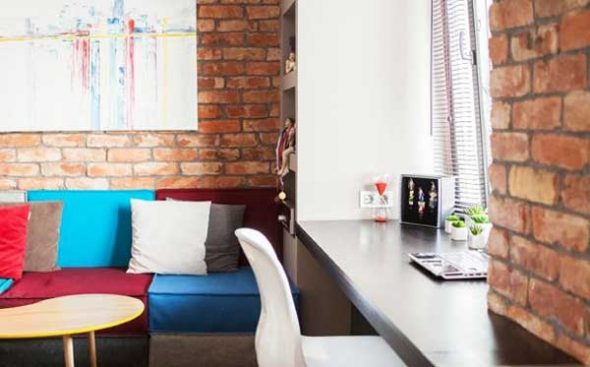 مكتب - افعل ذلك بنفسك عتبة النافذة