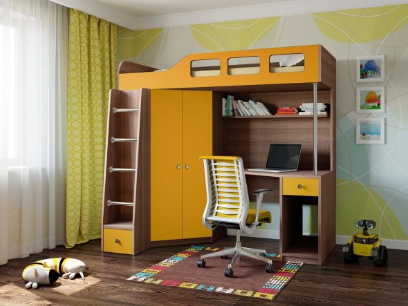 سرير في سن المراهقة