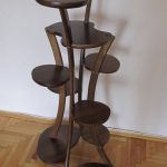 زهرة تقف الصورة أرضية خشبية