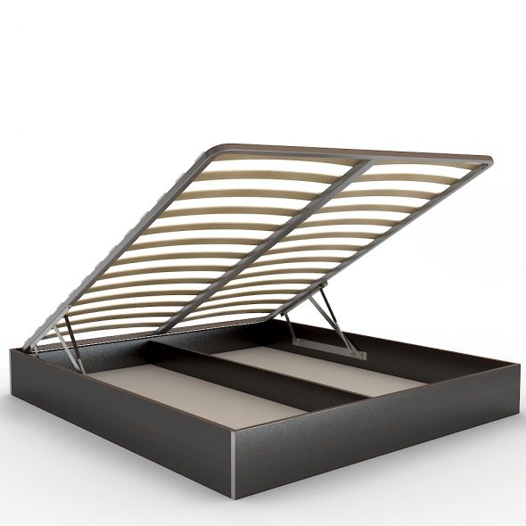 شعرية مع آلية الرفع وصندوق للكتان