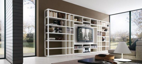 الجدار في غرفة المعيشة تفعل ذلك بنفسك الصورة