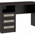 طاولة الكتابة السوداء