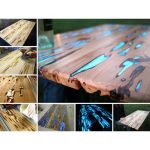 مسحوق الصباغ متوهجة