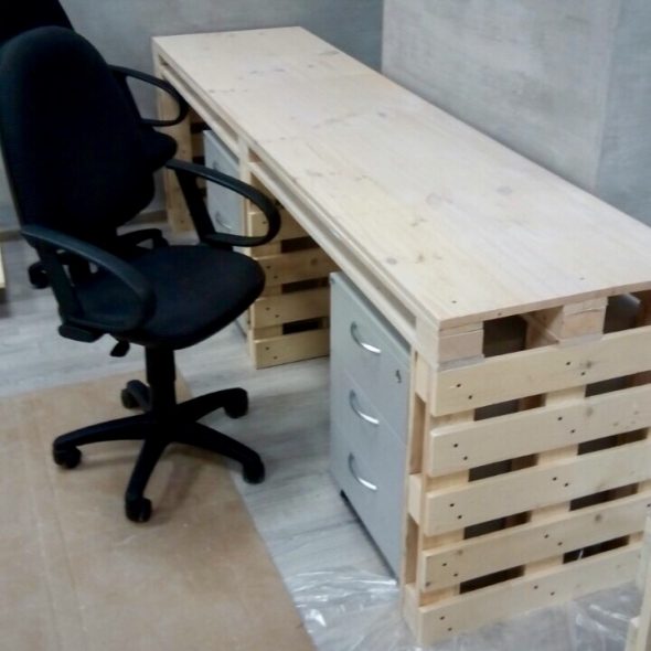 ركن المطبخ من ألواح الأثاث طاولة الكمبيوتر والدرع 1