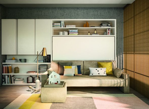 سرير أريكة خزانة