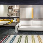 أريكة سرير بطابقين المحولات الأبيض