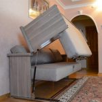 أريكة قابلة للتحويل إلى سرير بطابقين