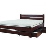 سرير مزدوج مع أدراج Plus