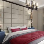 السرير دون اللوح الأمامي في التصميم