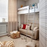 سرير ايكيا مع أريكة