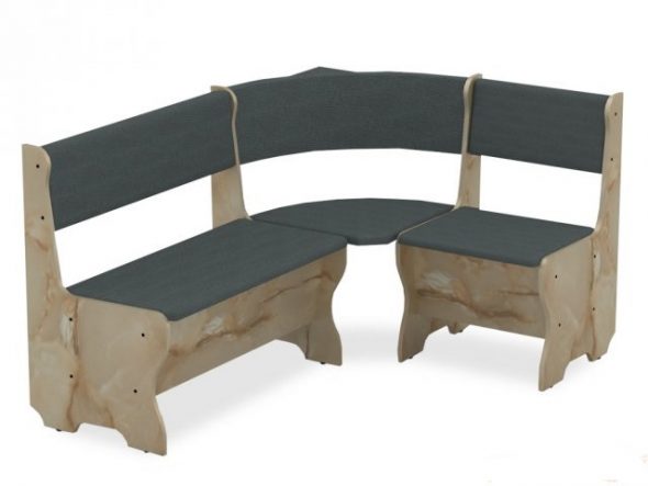 زاوية المطبخ مع وجهة نظر في الإعداد