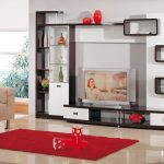 أثاث جدران غرفة المعيشة الشرائح