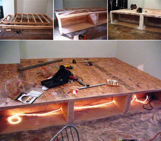 المنصة للنوم بيديك