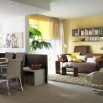 الجرف وراء أريكة الصورة