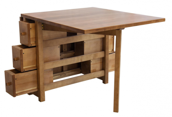 اصنع طاولة كتاب مع أدراج