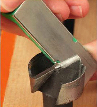 شحذ التدريبات forstner