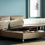 سرير مزدوج - أسرة مع صناديق تخزين