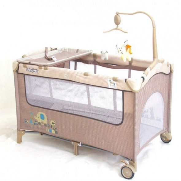 سرير السرير بيبتون كاكي