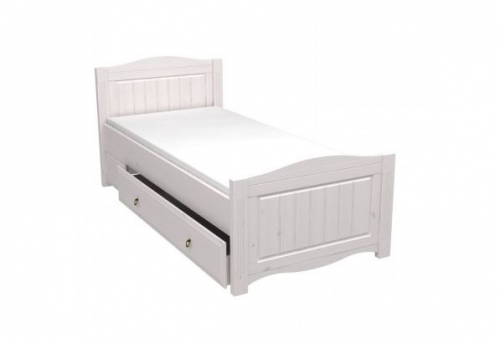 سرير مفرد ميلانو مع صندوق vykatny (90х200 سم)