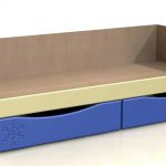 سرير مع حضانة الأدراج Kapitoshka