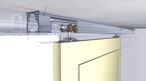 الأنواع الرئيسية للأنظمة المنزلقة لخزائن الملابس