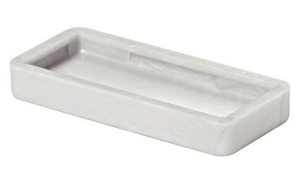 فحوى محمل الأثاث 32x15 مم ، رمادي