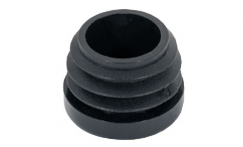 قدم الأثاث للبلاستيك جولة البلاستيك الأسود