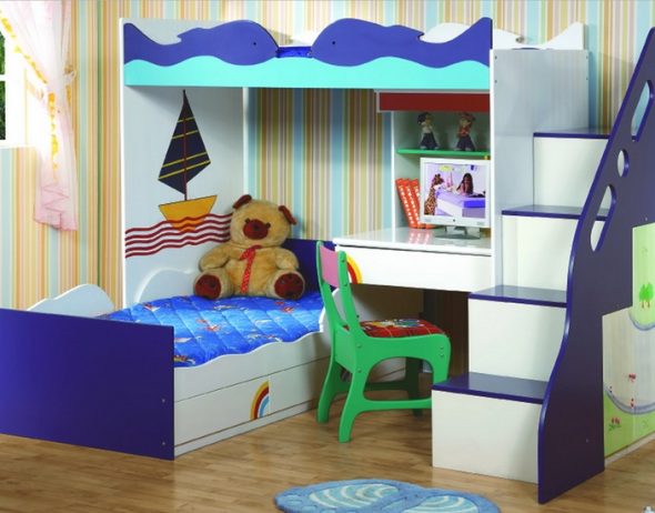 مزايا المهد بطابقين