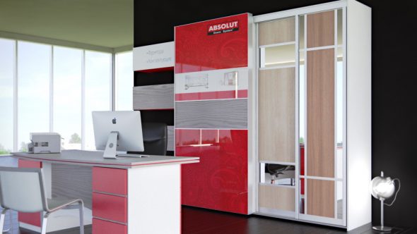 نظام معلق حديث لخزائن الملابس