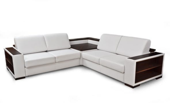 صوفا زاوية في الصورة الداخلية