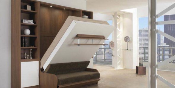 جدار راحة السرير مع آلية الرفع