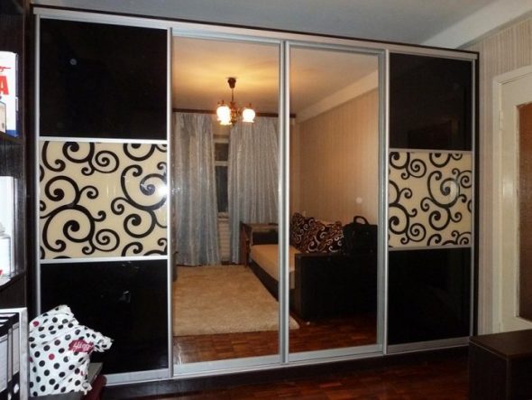 خزانة ملابس معكوسة مع سفع رملي ولاكوبيل