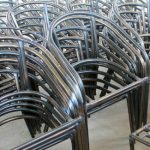 إطار من الألومنيوم من أثاث الروطان