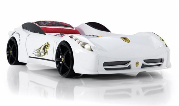 فيراري آلة سرير أبيض