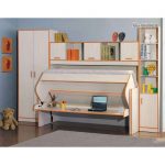 جناح أبيض مع محول السرير