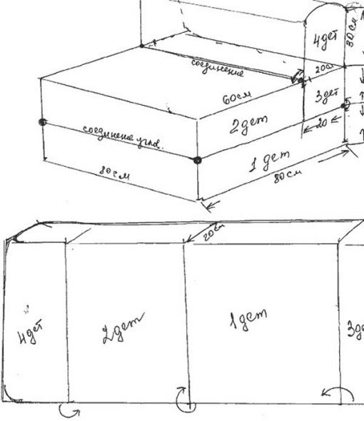 رسم كرسي بدون أريكة بدون إطار