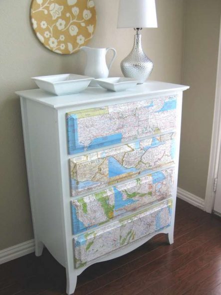decoupage الصدر عن طريق الخرائط الجغرافية