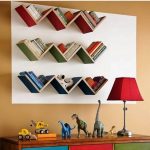 أرفف خشبية لغرفة الأطفال