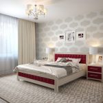 غرفة نوم خشبية مجموعة فورتشن