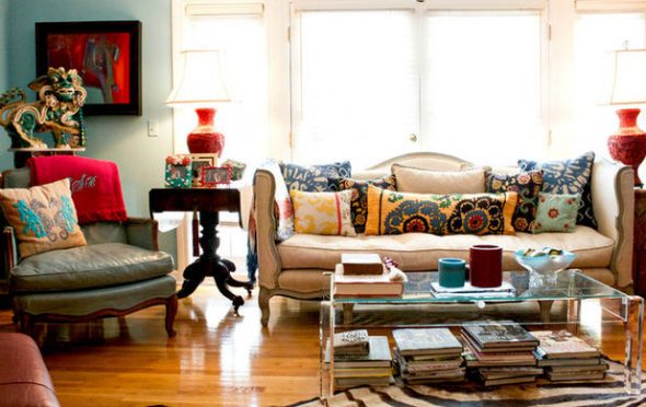 وسائد لغرفة المعيشة