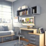 غرفة مع الداخلية محايدة لصبي